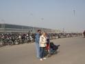 Delhi (Indira Gandhi airport). Debanjan and Martine